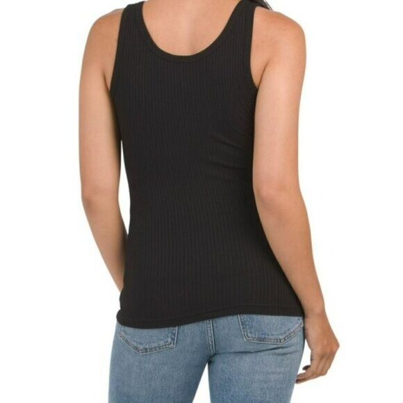 NWT Rachel Zoe V-neck Ribbed V-neck Tank Top - Picture 3 of 5